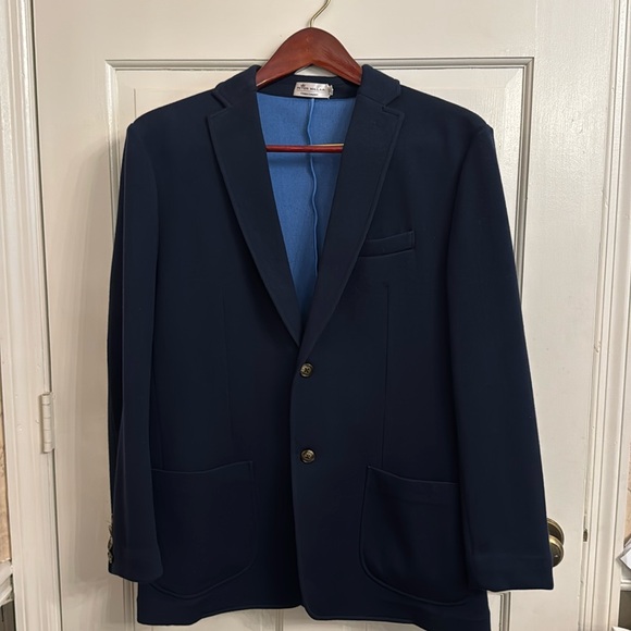 Peter Millar Dark Blue Blazer Crown Comfort size XL